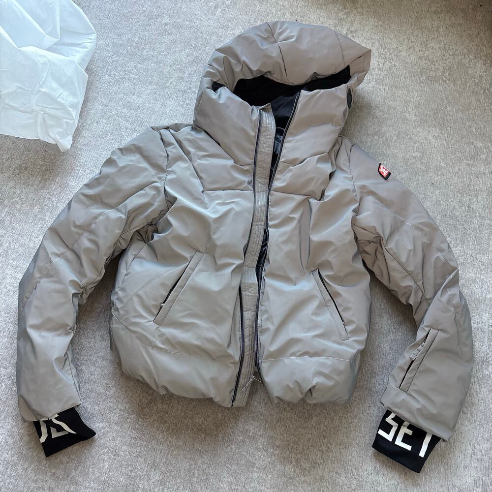 $2,074 Jetset Julia Iridescent Ski Jacket